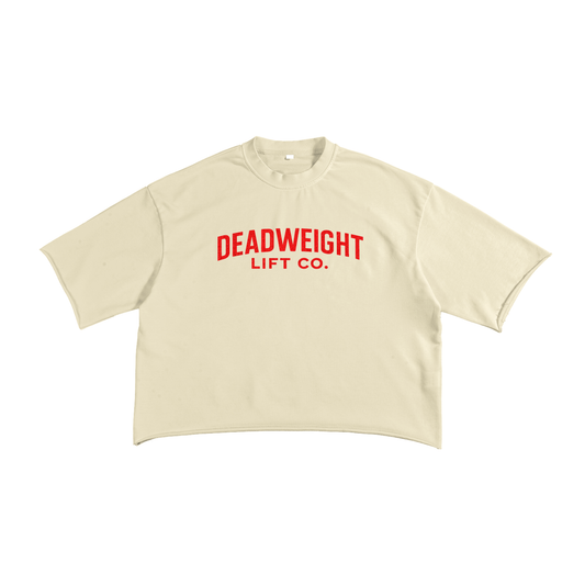 Deadweight Crest Raw Edge Boxy T-Shirt