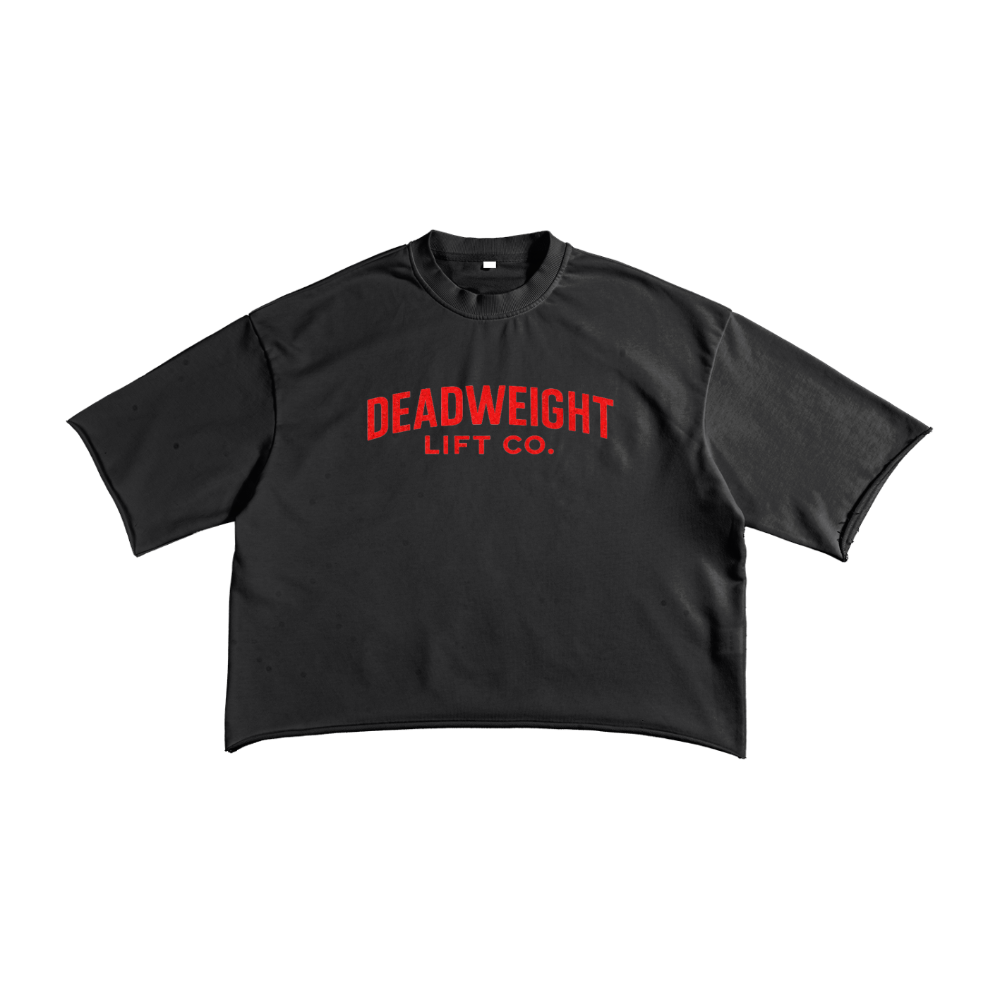 Deadweight Crest Raw Edge Boxy T-Shirt