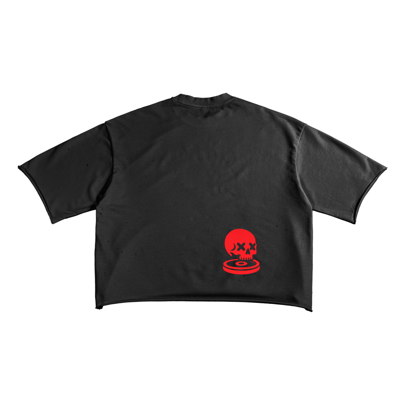 Deadweight Crest Raw Edge Boxy T-Shirt