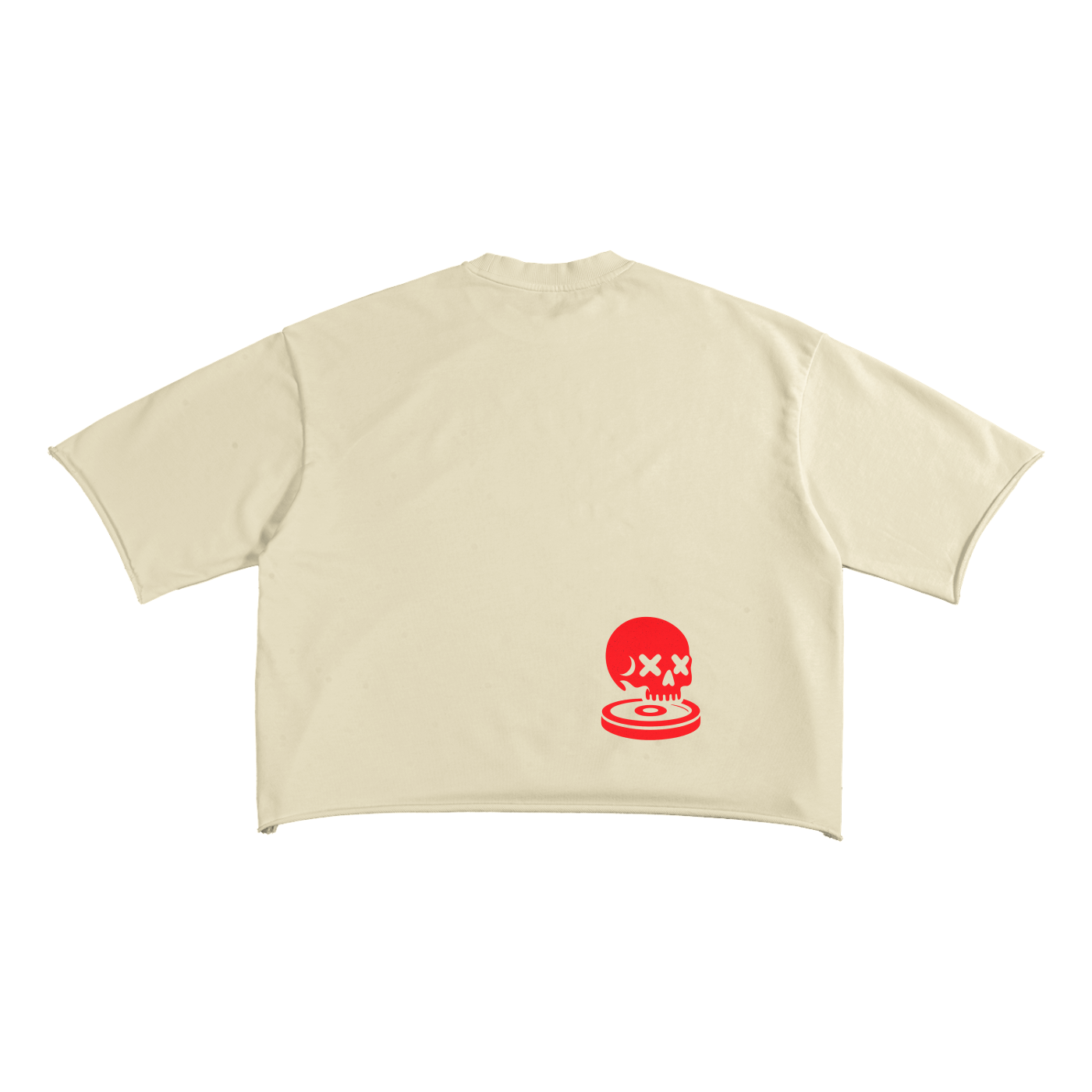 Deadweight Crest Raw Edge Boxy T-Shirt